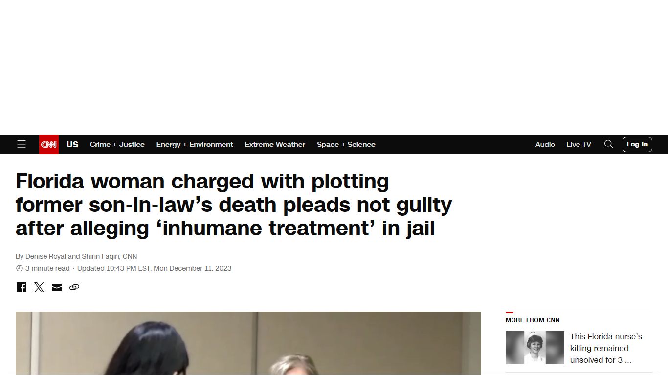 Florida woman charged with plotting former son-in-law’s death ... - CNN